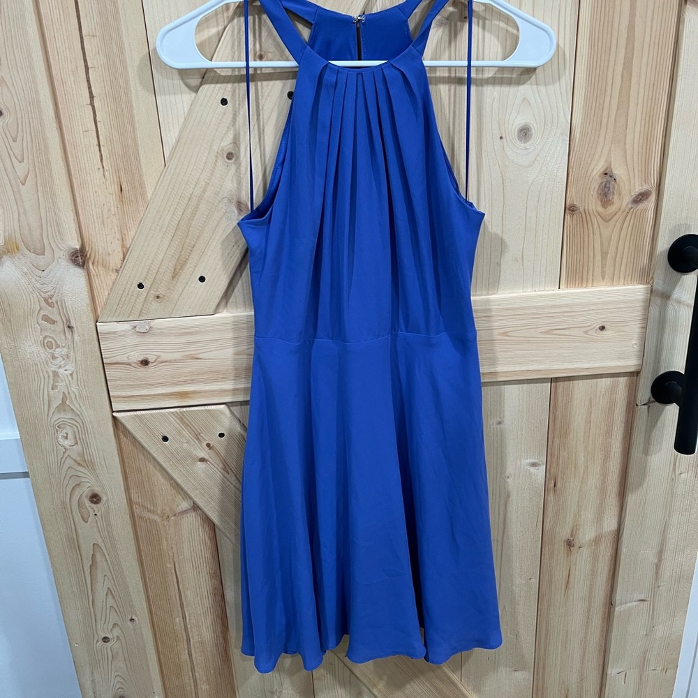Express dress, size 2 blue colored, flowy material